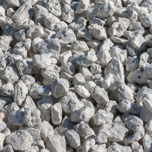 Specially sized leach rock for efficient water drainage systems, available at M Aggregates.